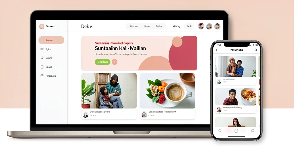 Tampilan awal permainan yang menarik dan intuitif.