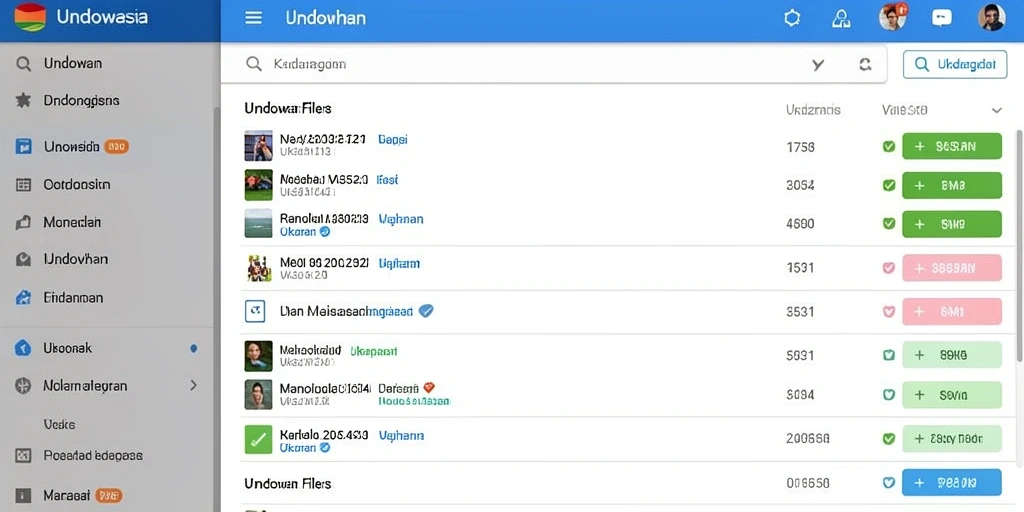 Tampilan antarmuka yang menarik dan user-friendly.
