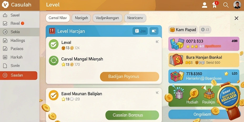 Tampilan antarmuka yang ramah pengguna.