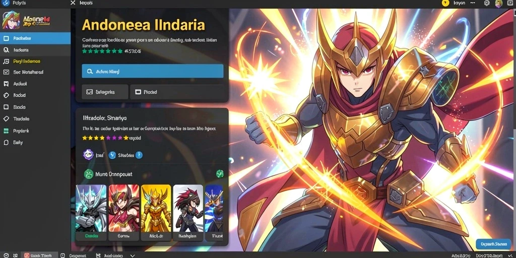 Tampilan antarmuka yang user-friendly dan modern.