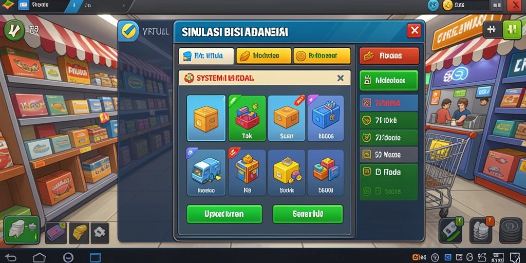 Tampilan utama yang sederhana dan mudah dinavigasi.
