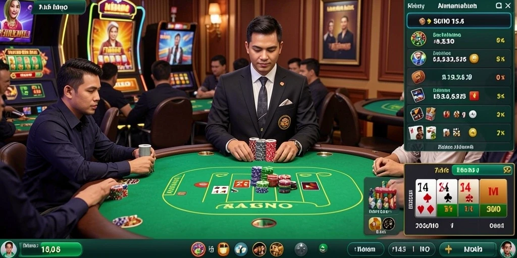 Tampilan karakter utama dalam game MPO2121.