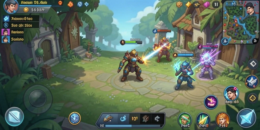 Screenshot menampilkan karakter orca dalam aksi.