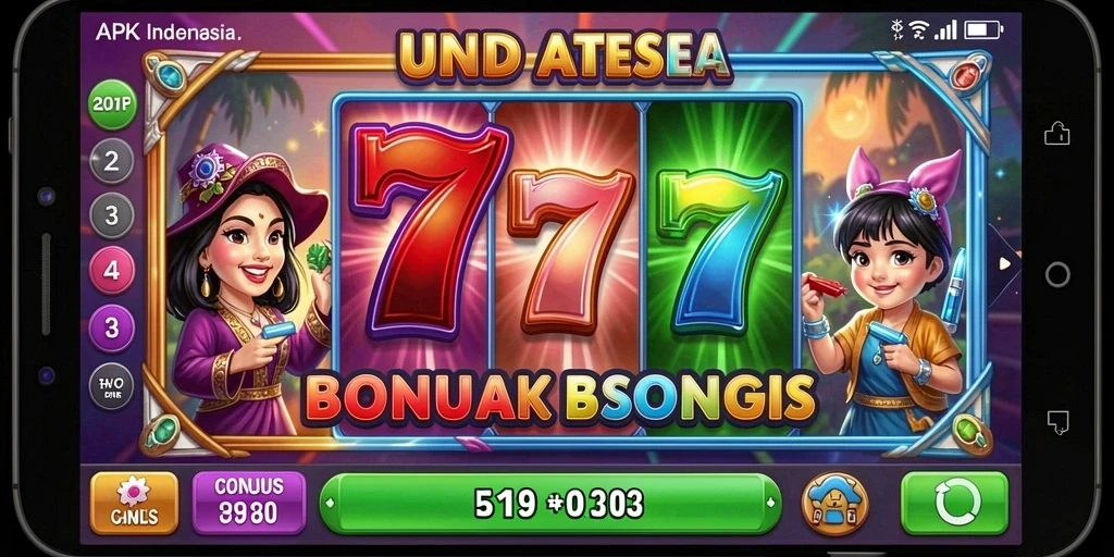 Tampilan awal game PC777 yang menarik.