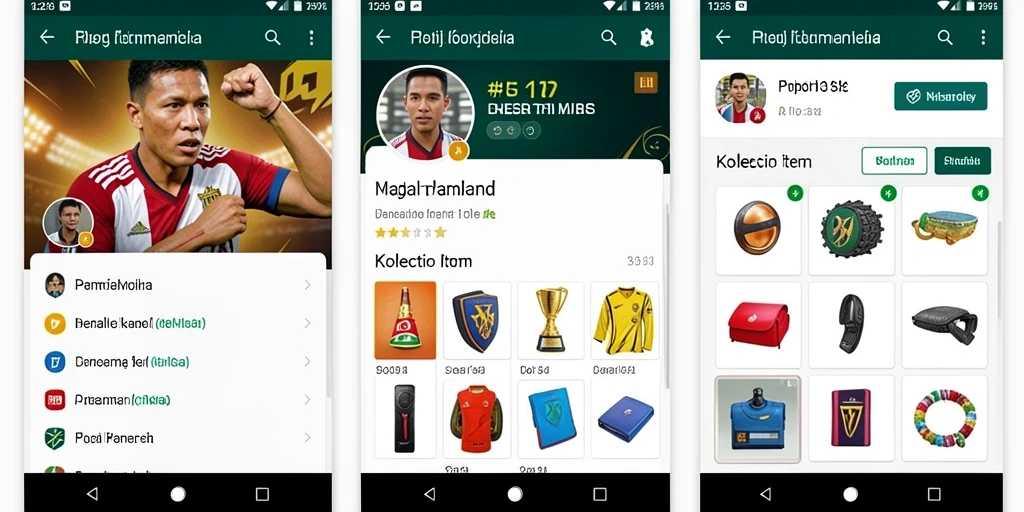 Tampilan awal yang mengundang dan mudah dipahami.