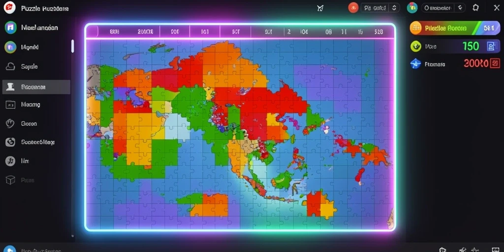 Screenshot menunjukkan karakter utama dalam aksi memukau.