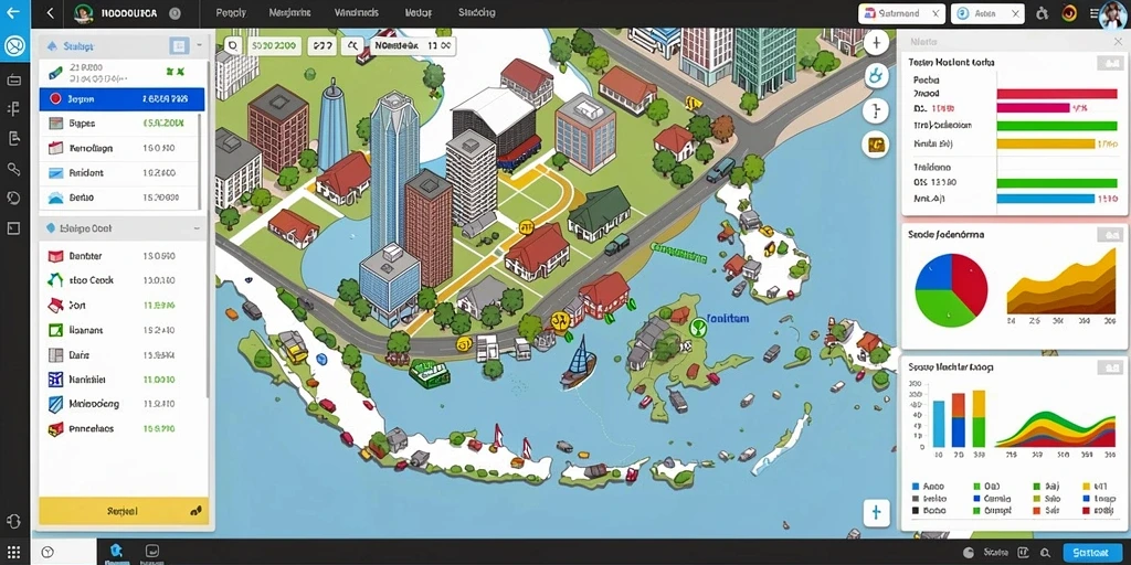 Tampilan antar muka yang user-friendly.