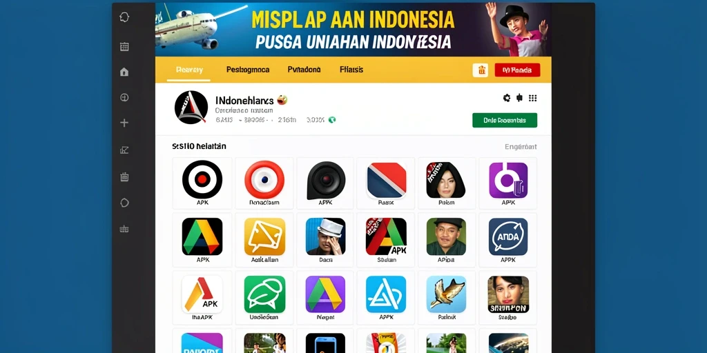 Tangkapan layar menampilkan grafis yang memukau.