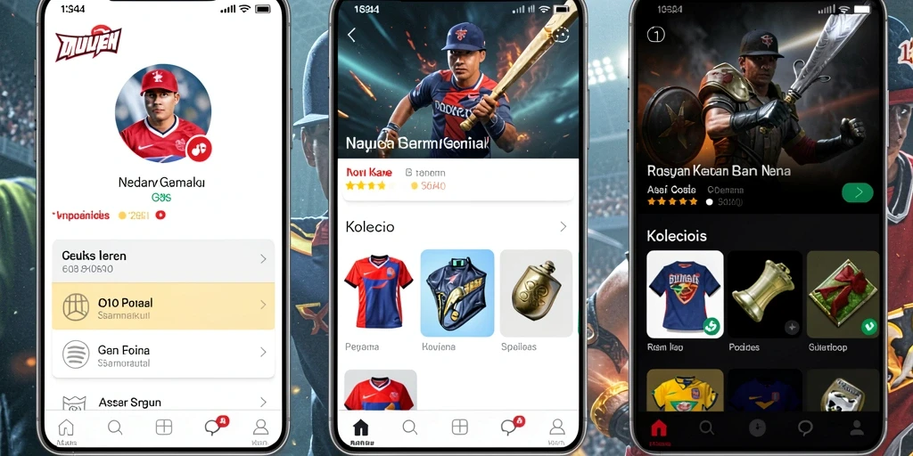 Tampilan awal game yang menarik dan dinamis.